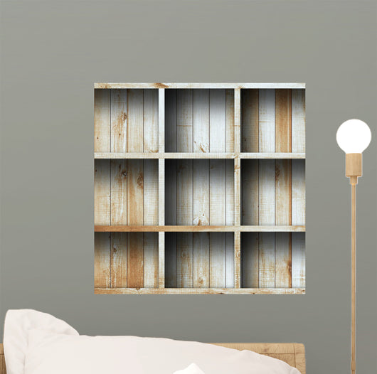 Wood Shelf Grunge Industrial