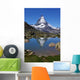 Matterhorn im Spiegel Wall Decal