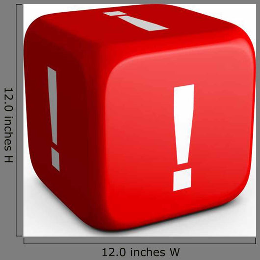 Exclamation Mark Dice