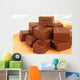 homemade chocolate fudge Wall Decal