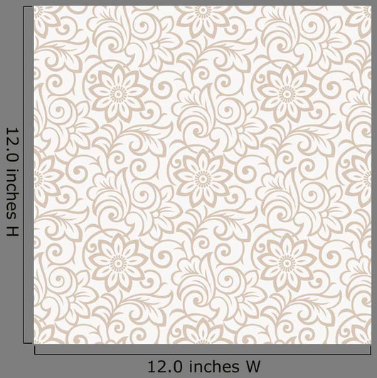 Floral Seamless Royal Wallpaper Wall Decal