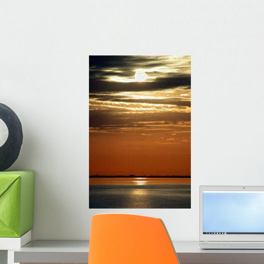 Sunset over Tampa Bay Wall Decal