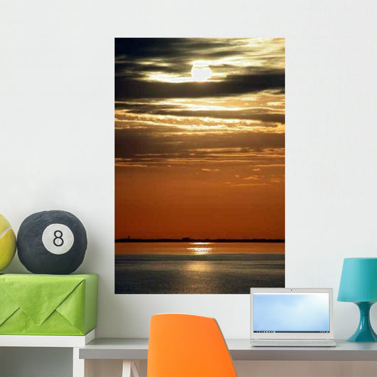 Sunset over Tampa Bay Wall Decal