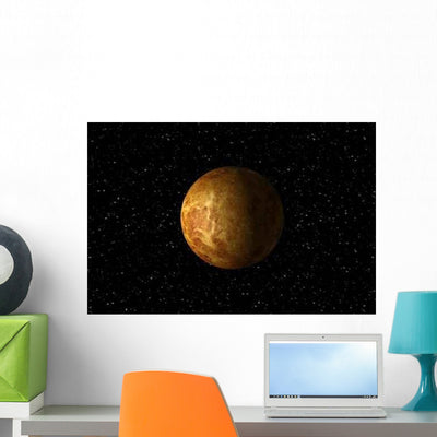 3D Render Venus Wall Decal shown on a wall