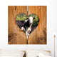 Cows Fond Heart Wood