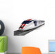 high-speed train on a white background Wall Decal