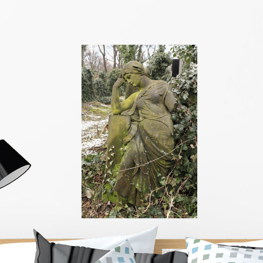 Stone Woman from Old Wall Mural