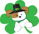 Irish Puppy Wall Mural