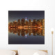 Midtown Manhattan Skyline at Night Wall Mural