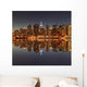 Midtown Manhattan Skyline at Night Wall Mural