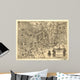 Antique Map Wall Mural