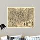 Antique Map Wall Mural