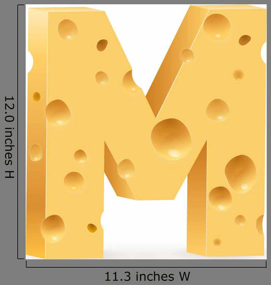 Letter Made Cheese