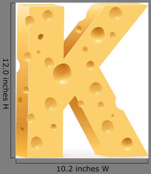Letter Made Cheese