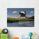 Heron Flight Wall Mural