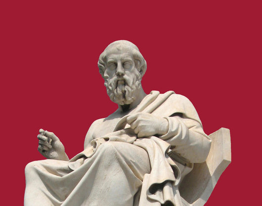 Thinker ( a statue of Socrates, Athens, Greece) Wall Mural