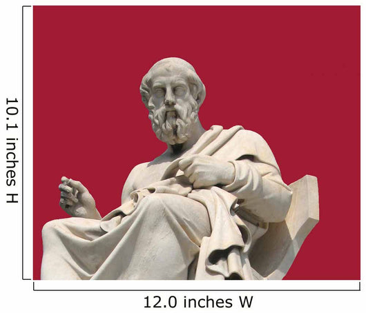 Thinker ( a statue of Socrates, Athens, Greece) Wall Mural