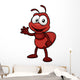 illustration of Ant cartoon Wall Decal
