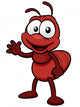 illustration of Ant cartoon Wall Decal
