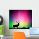 Northern Lights with Deer