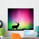 Northern Lights with Deer