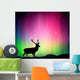 Northern Lights with Deer