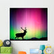 Northern Lights with Deer