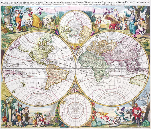 Antique Map 1686