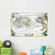 Antique Map 1700 Wall Mural