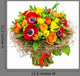 Bouquet of Flowers in Vase Wall Decal