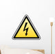 warning high voltage Wall Decal