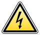 warning high voltage Wall Decal