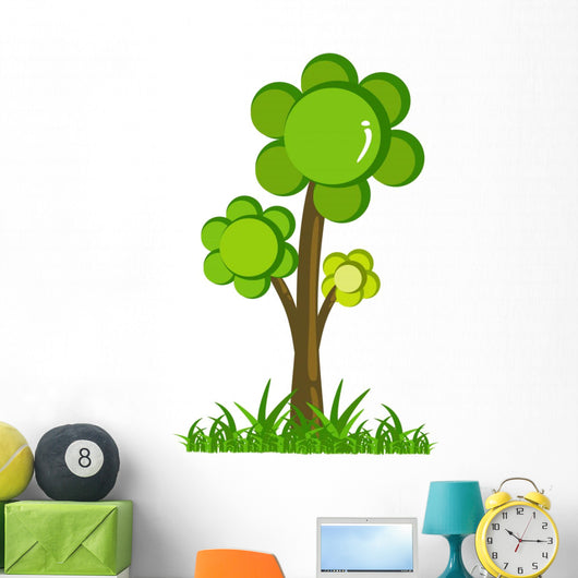 Tree Vector Wall Mural