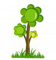 Tree Vector Wall Mural
