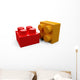 3D Plastic Toy Lego Blocks Wall Decal