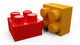 3D Plastic Toy Lego Blocks Wall Decal