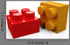 3D Plastic Toy Lego Blocks Wall Decal