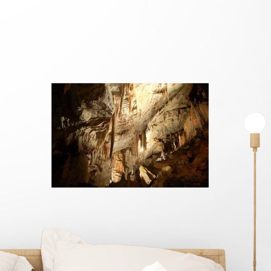 Postojna Cave Stalactites Wall Decal