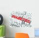 Diabetes Conceptual Design Wall Decal