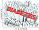 Diabetes Conceptual Design Wall Decal