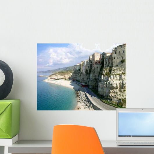 Steep Coast Calabria Wall Decal