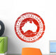 Stamp Australia Wall Decal