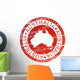 Stamp - Australia Wall Decal