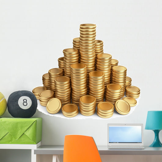 Big Pile Coins 3D