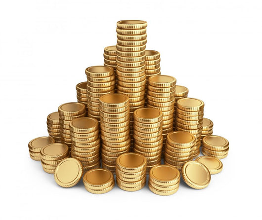Big Pile Coins 3D