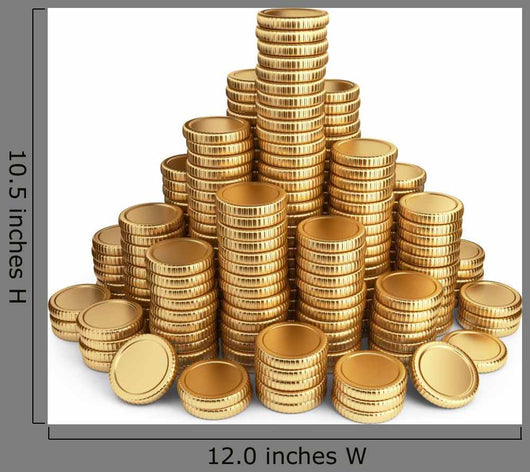 Big Pile Coins 3D
