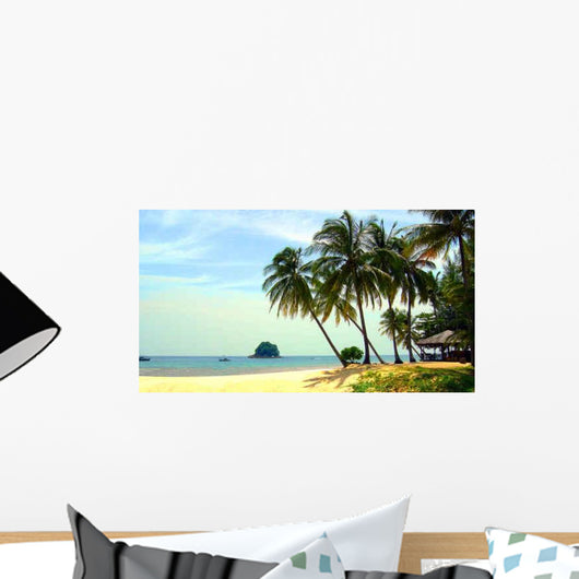 Palm Beach Coast Wall Decal