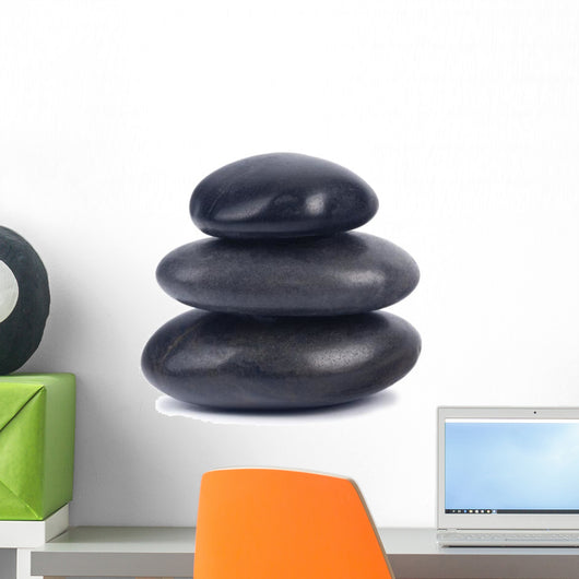 Black Stones Wall Decal