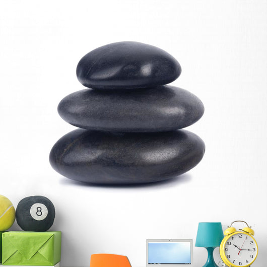 Black Stones Wall Decal