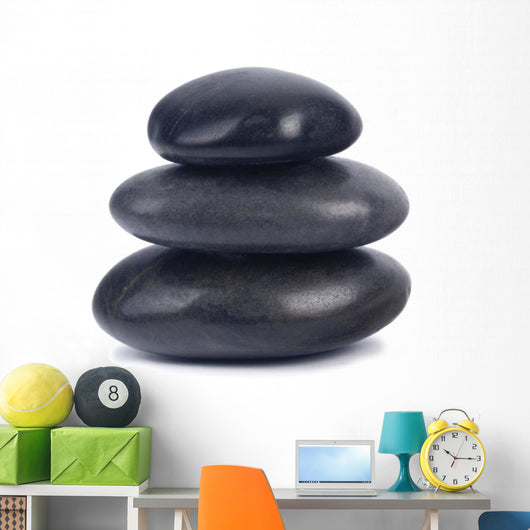Black Stones Wall Decal